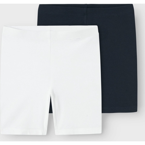 Name It Fietsbroek - Noos - NkfVivian - 2-pack - Dark Sapphire/ - Name It - 11-12 jaar (146-152) - Leggings