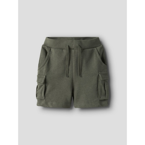 Name It Sweatshorts - Noos - NmmOli - Dusty Olive - Name It - 1½ jaar (86) - Shorts