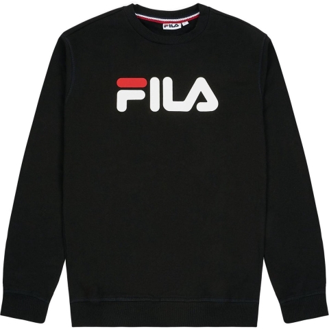 Fila Sweatshirt - Classic+ Puur - Zwart - Fila - 16-18 jaar (176-188) - Sweatshirt