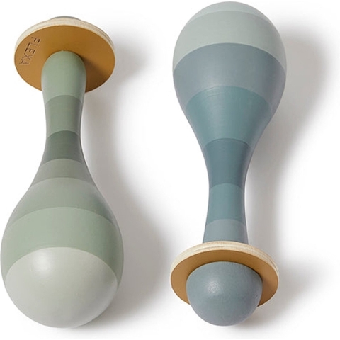 Flexa Play Instrumenten - Maraca - Veelkleurige/natuurhout - Flexa - OneSize - Muziekinstrumenten
