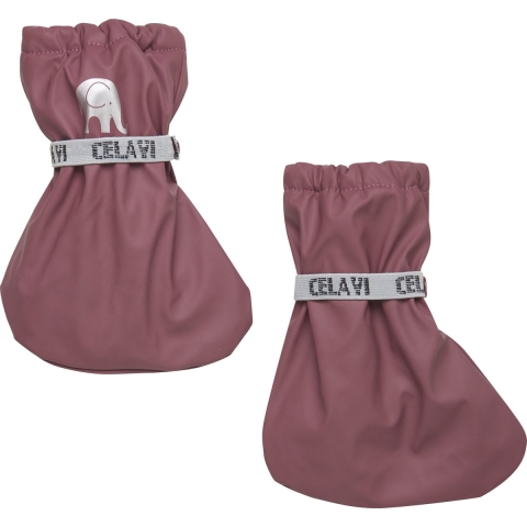 CeLaVi Overschoenen m. Fleece - PU - Rose Brown - CeLaVi - 1-2 jaar (80-92) - Overschoenen
