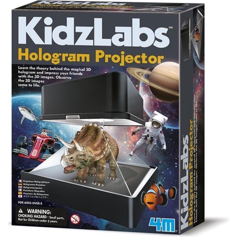 4M - KidzLabs - Hologram Beamer - 4M - OneSize - Creatieve Speelset