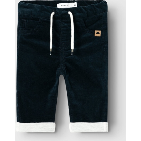 Name It Corduroy Broek - NbmBen - Dark Sapphire - Name It - 74 - Fluwelen Broek