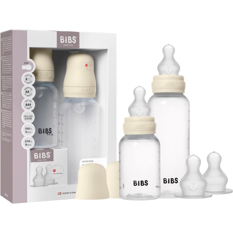 BIBS Voedingsflesset - Grow Eend Flow - Silicone - 150 ml/270 ml - BIBS - OneSize - Babyflesje