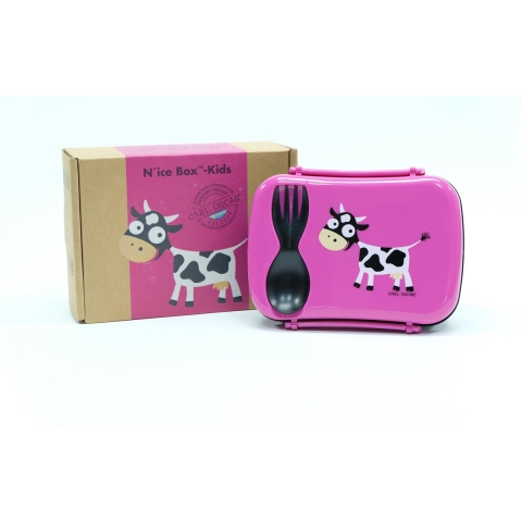 Carl Oscar Brooddoos m. Koelelement - Purple Koe - Carl Oscar - OneSize - Brooddoos