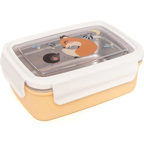 Petit Monkey Brooddoos - Fox - Italiaans Straw - Petit Monkey - OneSize - Brooddoos