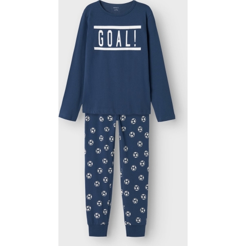 Name It Pyjama set - NkmNachtondergang - Noos - Dark Denim - Name It - 3-4 jaar (98-104) - Pyjama - Tweedelig