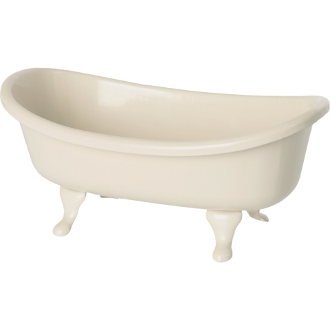 Maileg Miniatuur Bad - Off White - Maileg - OneSize - Poppentoebehoren