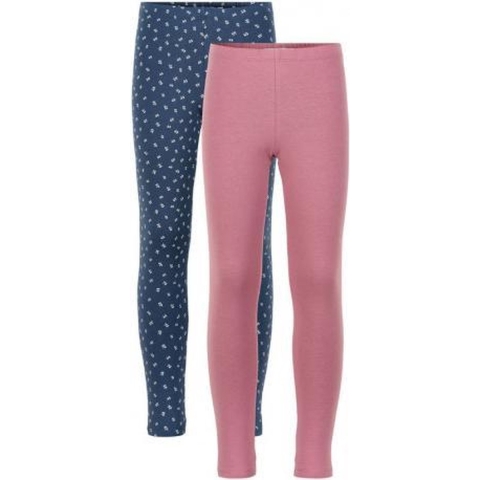 Minymo Leggings - 2-pack - Mesa Rose - Minymo - 1½ jaar (86) - Leggings