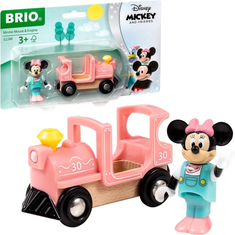 BRIO Trein - 2 Onderdelen - Minnie Mouse 32288 - BRIO - OneSize - Trein