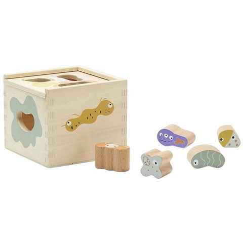 Kids Concept Vormensorteerbox - Neo - Hout - Kids Concept - OneSize - Vormensorteerbox