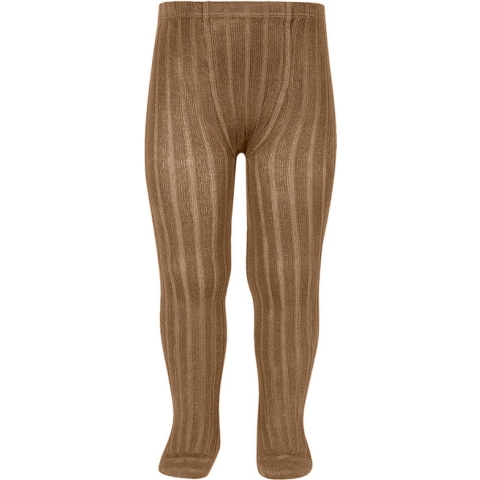 Condor Panty's - Rib - Cognac - Condor - 0-3 mnd - Panty's
