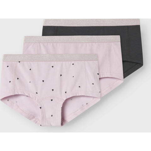 Name It Hipsters - 3-pack - Noos - NkfHipsters - Winsome Orchid/ - Name It - 13-14 jaar (158-164) - Hipsters