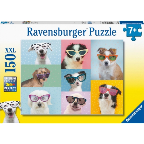 Ravensburger Puzzel - 150 Bakstenen - Grappige honden - Ravensburger - OneSize - Puzzel