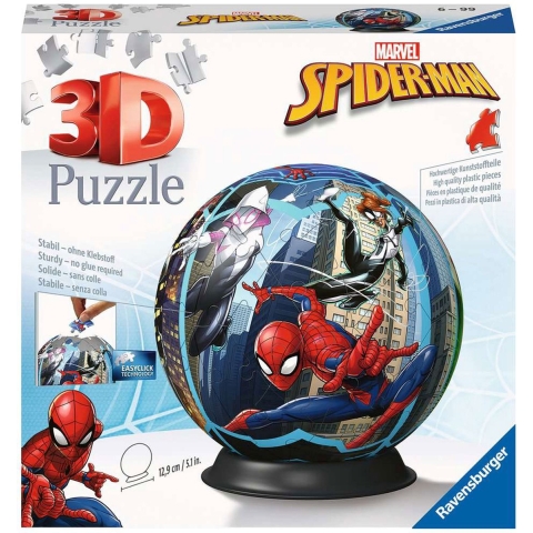Ravensburger 3D Puzzel - 72 Bakstenen - Spider-Man - Ravensburger - OneSize - Puzzel