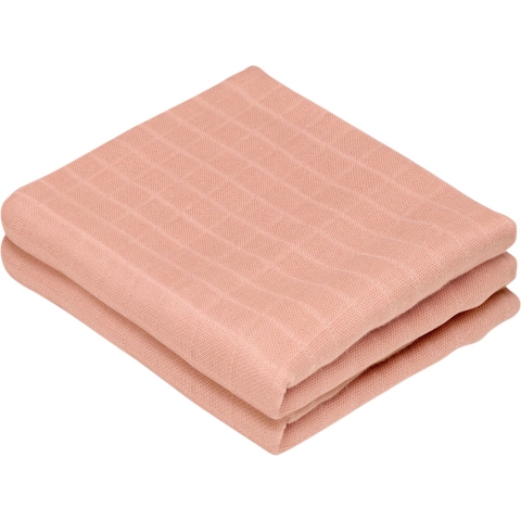 Cam Cam Hydrofiele Doek - 70x70 cm - 2-pack - Blush - Cam Cam - OneSize - Hydrofiele Doek