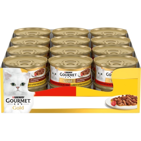 24x Gourmet Gold les Cassolettes Rund 85 gr