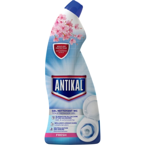 6x Antikal WC Gel Fresh 750 ml