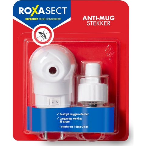 2x Roxasect Stekker Tegen Muggen