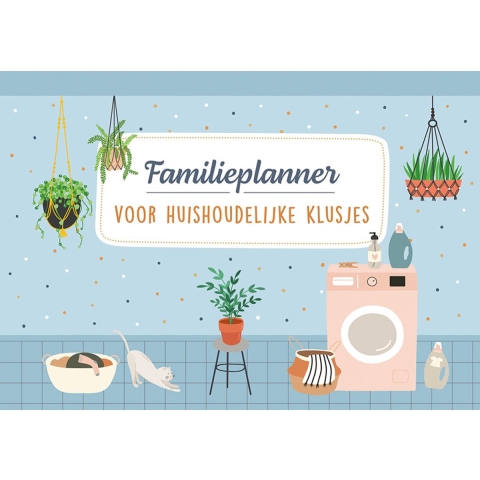 Familieplanner voor huishoudelijke klusjes