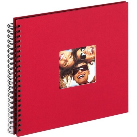 WALTHER DESIGN Walther Fun Rood 30x30cm Fotoalbum SA-110-R Inplakalbum