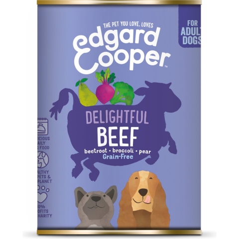 Edgard&Cooper natvoer Beef 6 x 400 gram