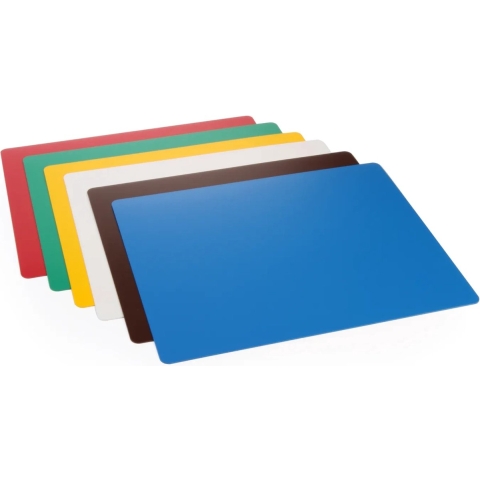 Hendi Hygiënische snijmatten set - 6 kleuren - 380x305 mm - Flexibel en duurzaam