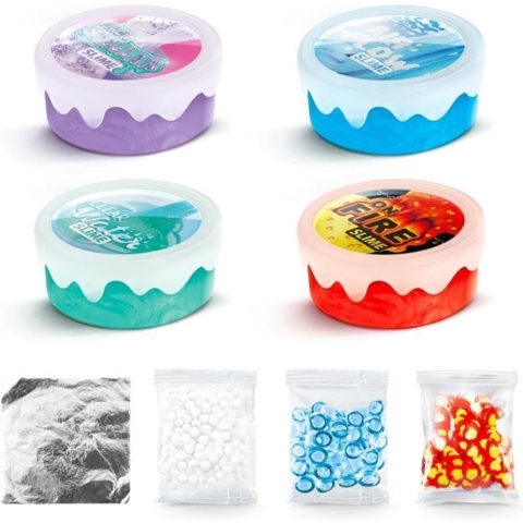So Slime Slank - X-tra Sensaties - 4-pack - So Slime - OneSize - Slijm