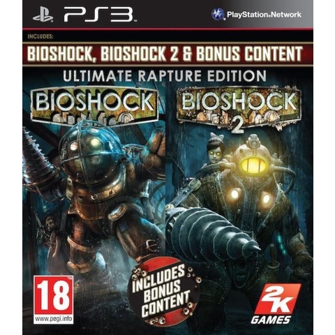 BioShock Ultimate Rapture Edition (1 and 2 + DLC + Infinite Stickers)