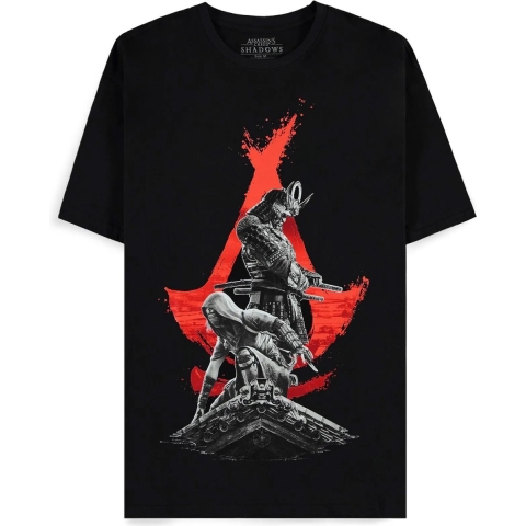 Assassin's Creed Shadows - Men's Short Sleeved T-shirt (Zwart)