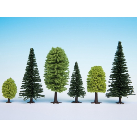 NOCH Hobby 26811 Set bomen Gemengd bos 50 tot 140 mm 25 stuk(s)