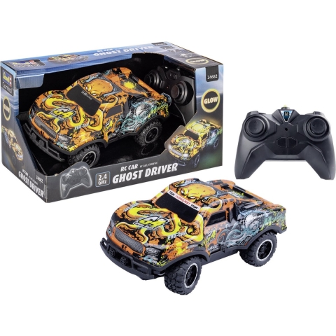 Revell Control 24682 Ghost Driver 1:22 RC modelauto voor beginners Elektro Straatmodel Met lichteffect