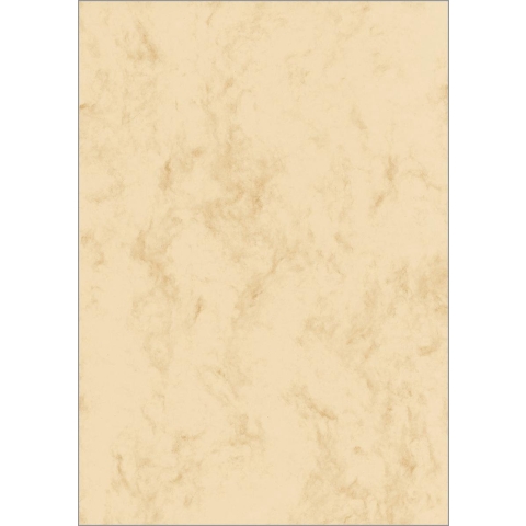 Sigel DP372 DP372 Motiefpapier Marmor DIN A4 90 g/m² Beige 100 vellen