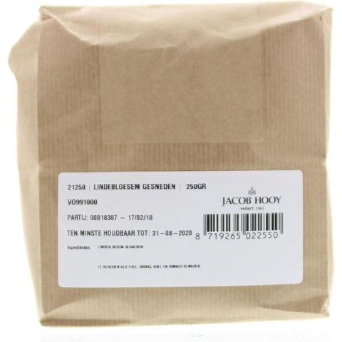 Jacob Hooy Lindenbloesem Gesneden 250gr