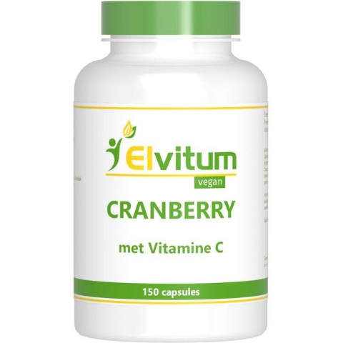 Elvitum Cranberry met Vitamine C Vegicaps