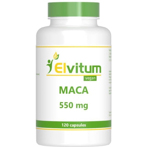 Elvitum Maca 500mg Vegicaps