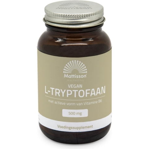 Mattisson HealthStyle L-Tryptofaan 500mg Capsules