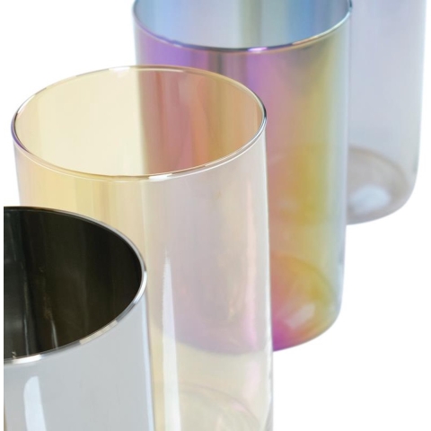 Cilindervaas Levi shiny glas Ø14xh20cm