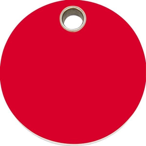Circle III plastic dierenpenning small/klein dia. 2 cm - Reddingo