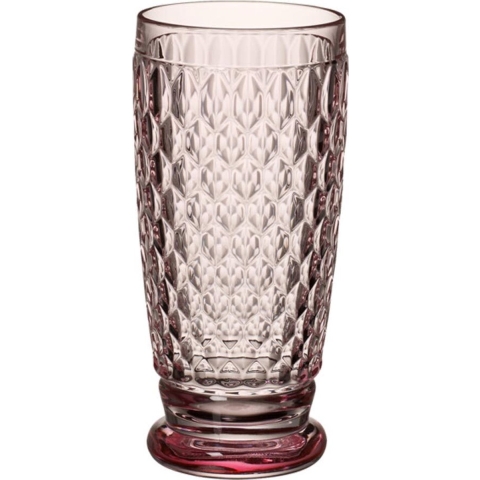 VILLEROY & BOCH - Boston coloured - Longdrink-/bierbeker Rose 16cm 0,40