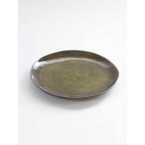 SERAX - Pure - Ontbijtbord S 20,5cm h19 groen