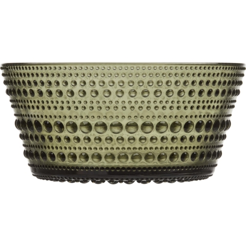 IITTALA - Kastehelmi - Schaal 0,23l Mosgroen