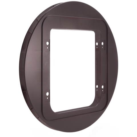 Sure Flap Microchip Huisdierluik Montageadapter Bruin