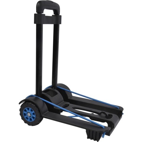 Steekwagen transport trolley - kunststof/metaal - max 50 kilo - opvouwbaar -