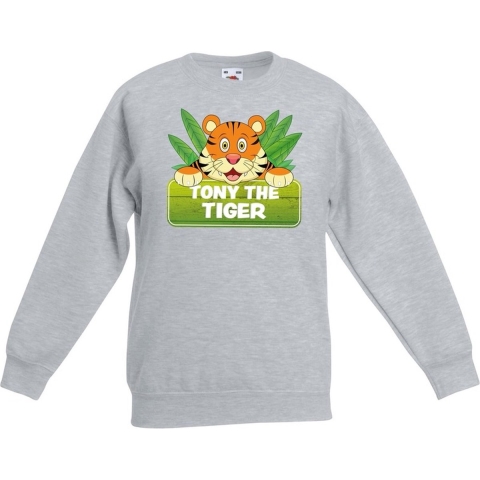 Sweater grijs voor kinderen met Tony the tiger 14-15 jaar (170/176) -