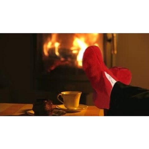 Bernardino Spaanse sloffen/pantoffels - voor dames/heren - rood - suede 38 -
