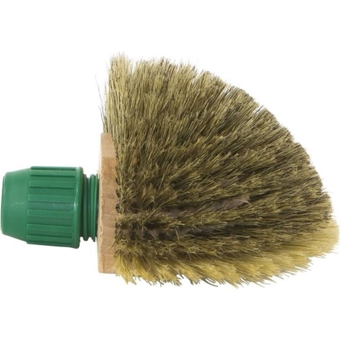 Houten raagbol met steelhouder 21 x 16,5 x 9 cm -