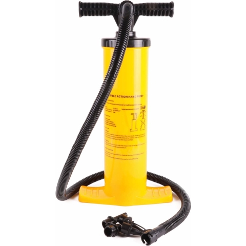 Fietspomp/luchtpomp/ballenpomp - 1,5 L - dual function - 44 cm -
