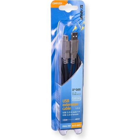 Scanpart 3990033721 C455 USB Kabel A(m)-a(f) 1.5m