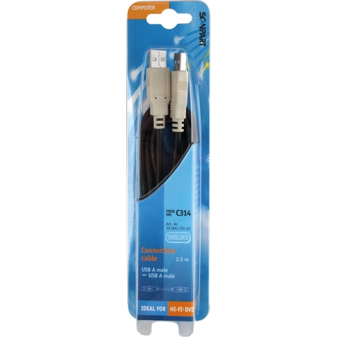 Scanpart Usb Kabel A(m)-a(m) 2.5m